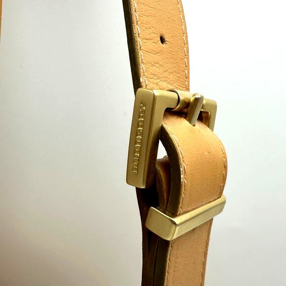 Burberry London Vintage Mustard Yellow Leather Mini Bucket Shoulder Bag - Picture 8 of 13